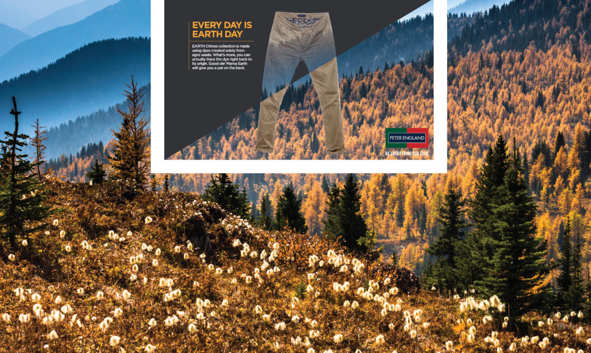 Peter England Earth Chinos