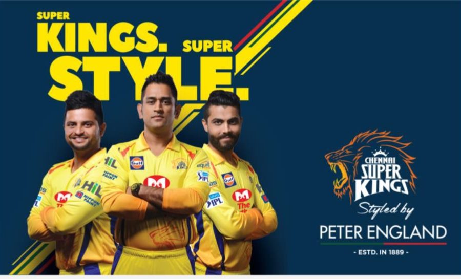Image result for Peter England is the Official Style Partner for Chennai Super Kings